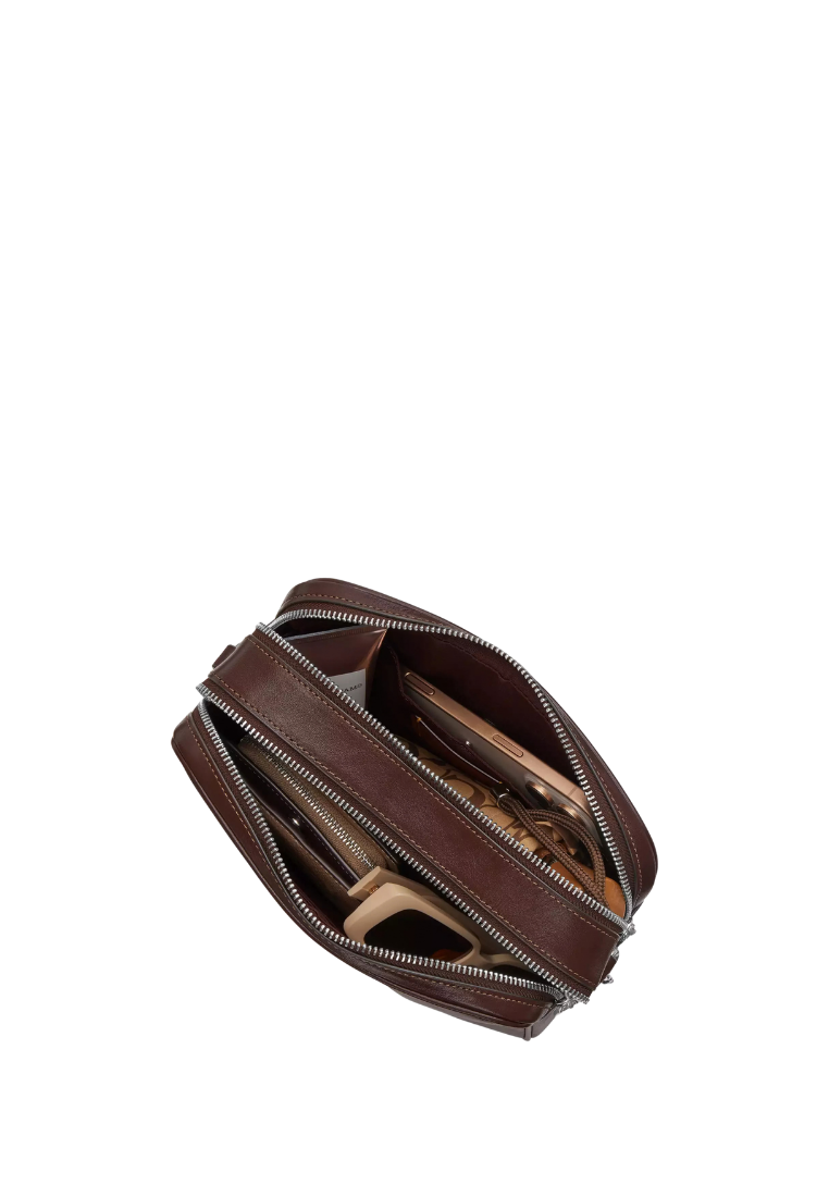 ( PREORDER ) Coach Carey Crossbody Bag In Silver Maple CEB28