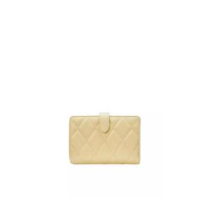 Kate Spade Carey Medium Wallet Compact Bifold In Butter KG424