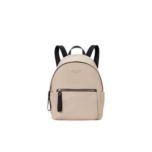 Kate Spade Chelsea Medium Backpack Nylon In Warm Beige KE955