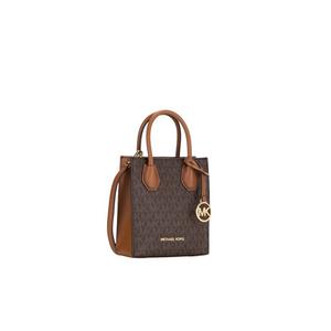 Michael Kors Mercer Extra-Small Logo Crossbody Bag In Brown 35T1GM9C0I