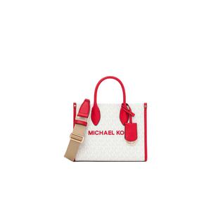 Michael Kors Mirella Small Logo Crossbody Bag In Bright Red Multi 35T4G7ZC5B