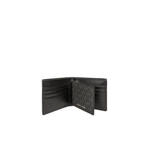 ( AS IS ) Michael Kors Cooper Billfold 36U9LCRF6B Wallet With Passcase In Black