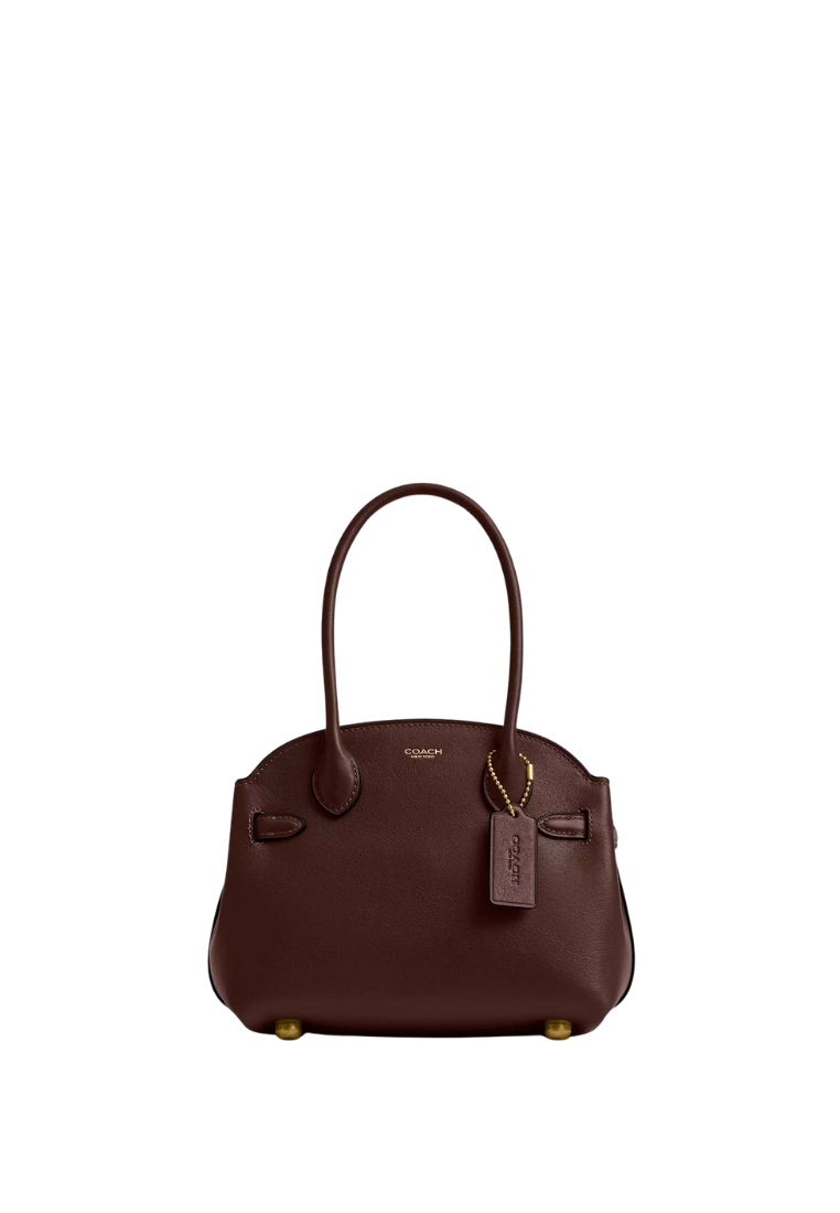 ( PREORDER ) Coach Soft Empire 21 Carryall Bag In Brass Maple CCY99