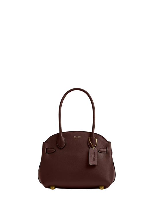 ( PREORDER ) Coach Soft Empire 21 Carryall Bag In Brass Maple CCY99