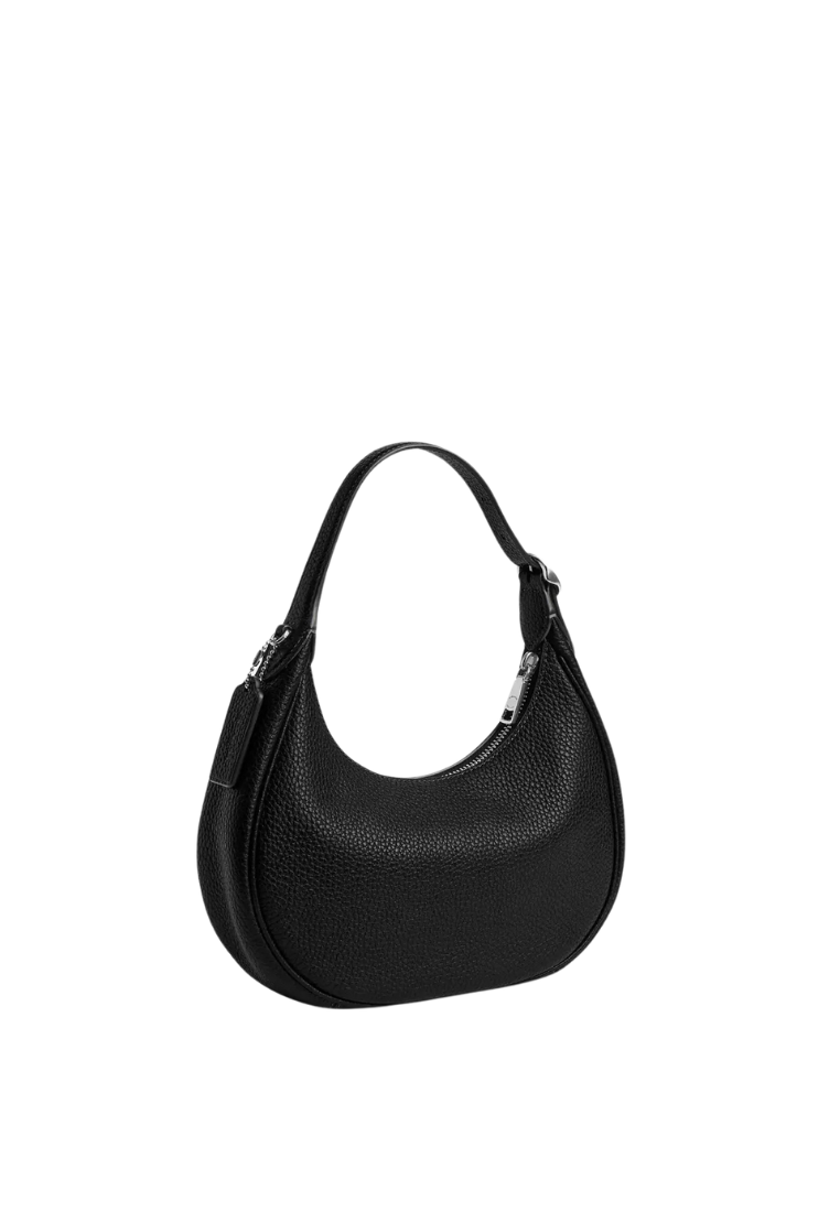 ( PREORDER ) Coach Emily Shoulder Bag In Silver Black CDW87