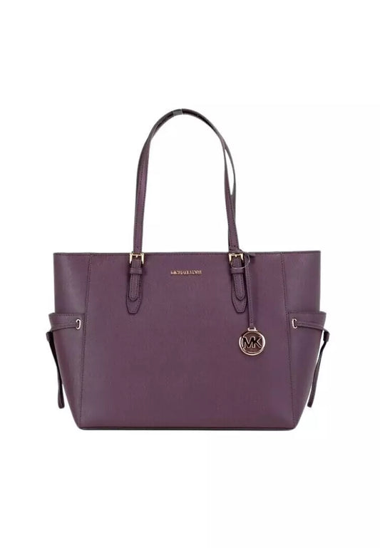 ( AS IS ) Michael Kors Large Gilly 35S1G2GT7L Drawstring Tote Bag In Bordeaux