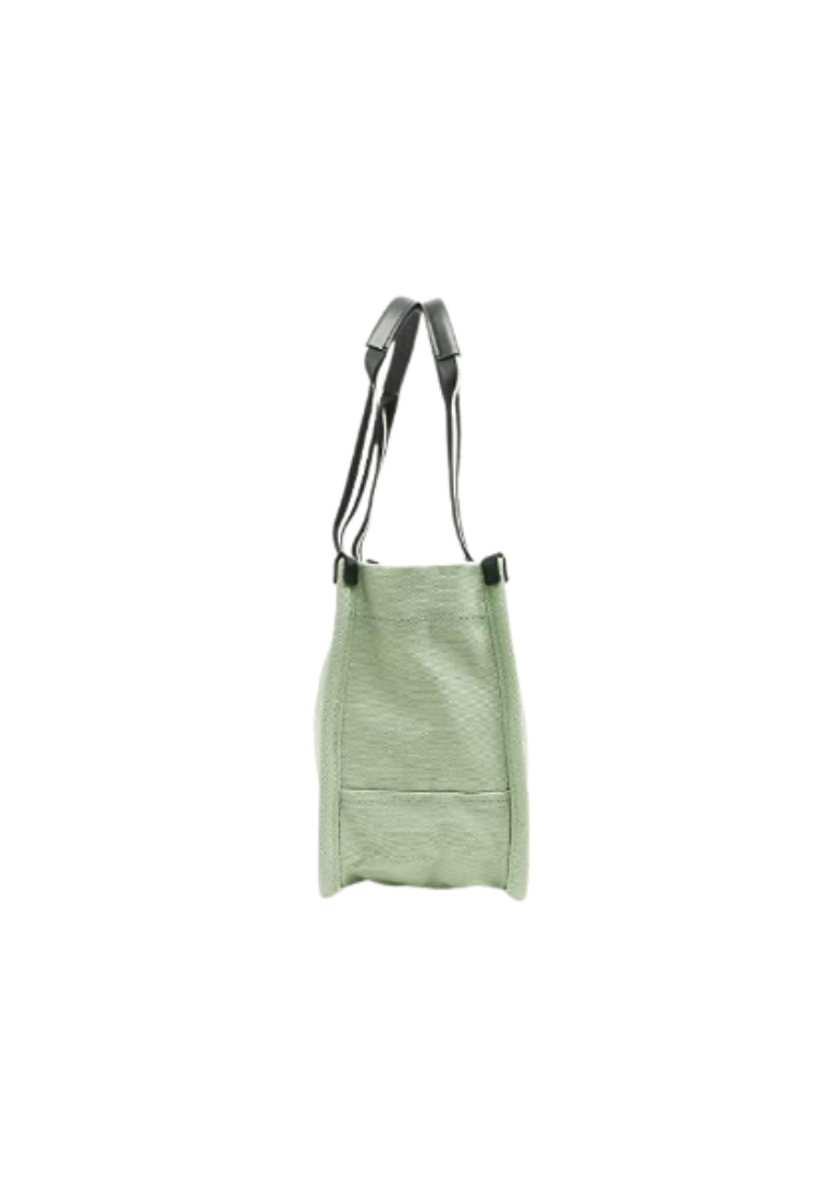 Marc Jacobs Signet Tote Bag Canvas In Mint H050M06FA21