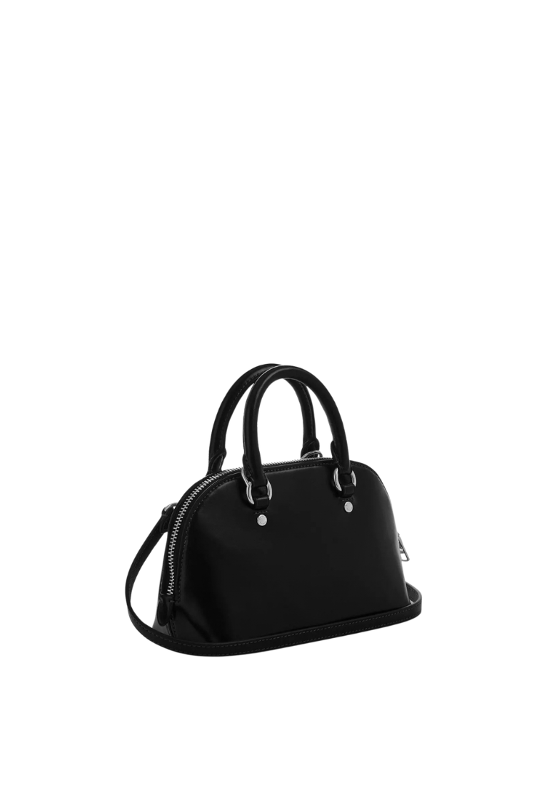 ( PREORDER ) Coach Lara Mini Satchel Bag In Black CEA01