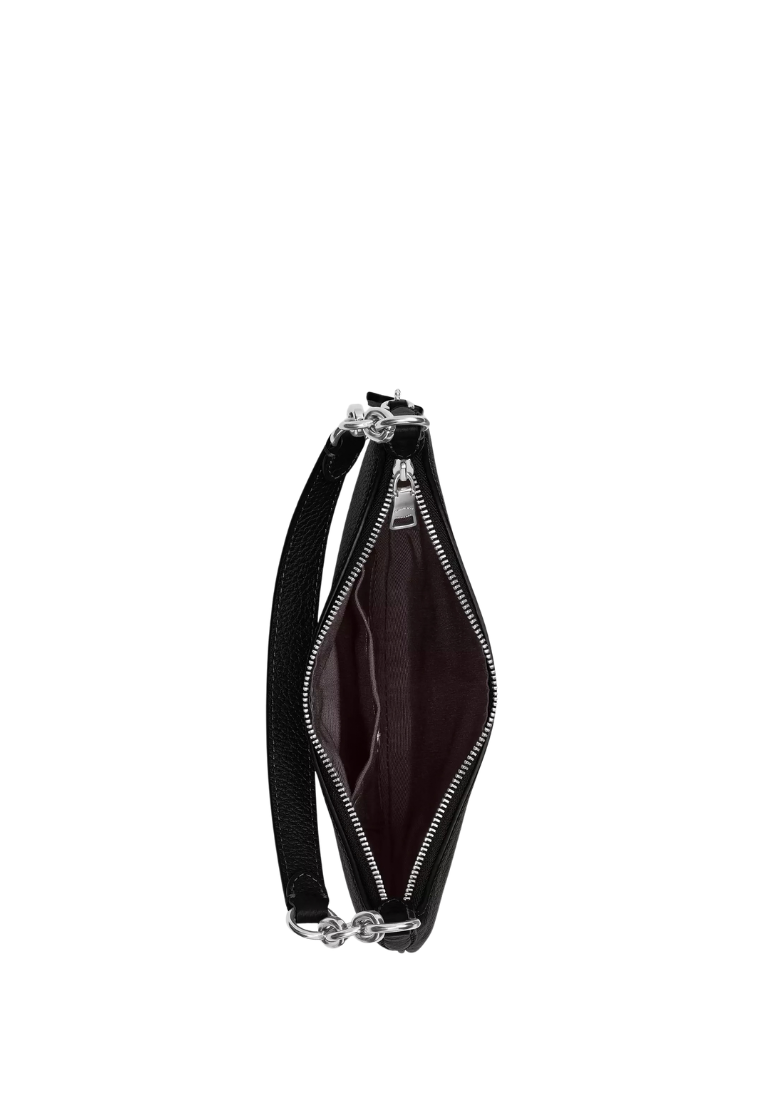 ( PREORDER ) Coach Mini Payton Crossbody Bag In Silver Black CEL08