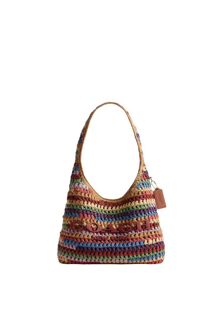 ( PREORDER ) Coach Brooklyn 28 Shoulder Bag In Brass Multi CDZ39