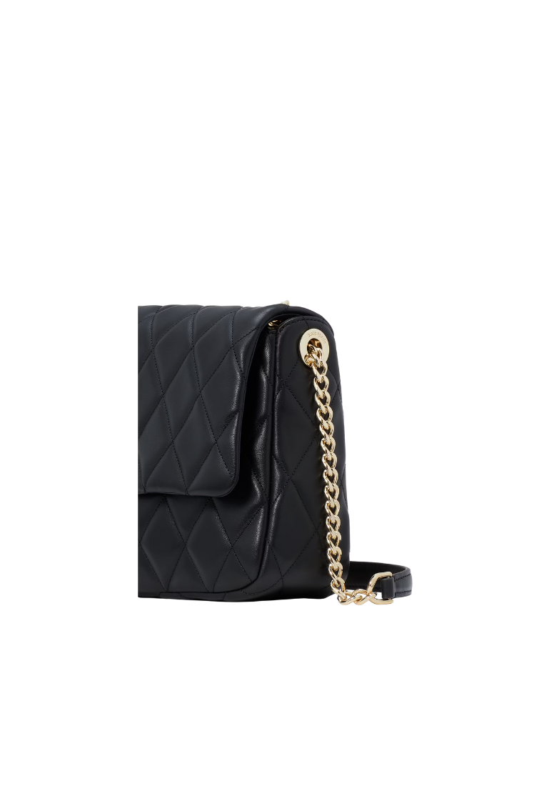 Kate Spade Carey Medium Flap Shoulder Bag In Black KH228