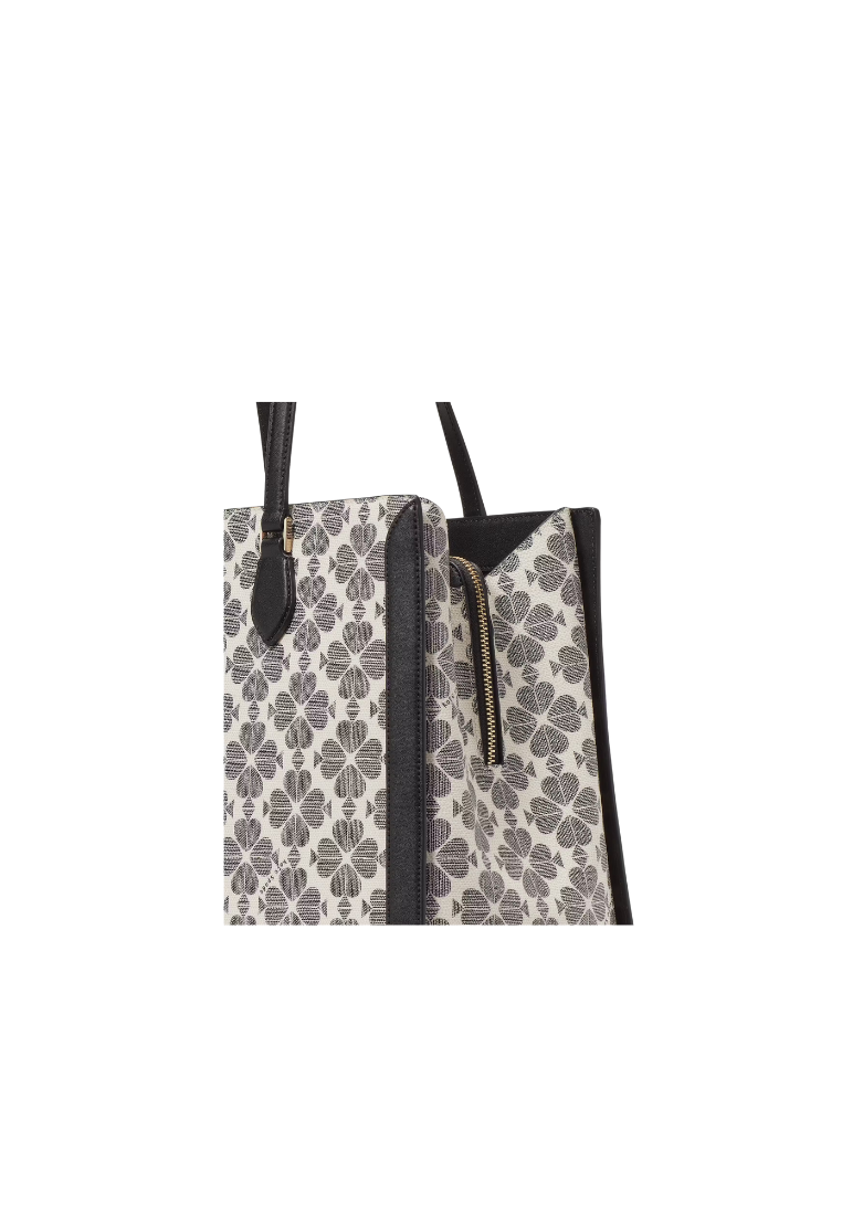 Kate Spade Signature Spade Flower East West Tote Bag In Black Multi KI791