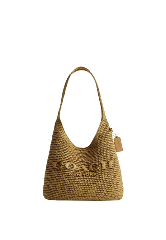 ( PREORDER ) Coach Brooklyn 28 Shoulder Bag In Muted Olive CDU75