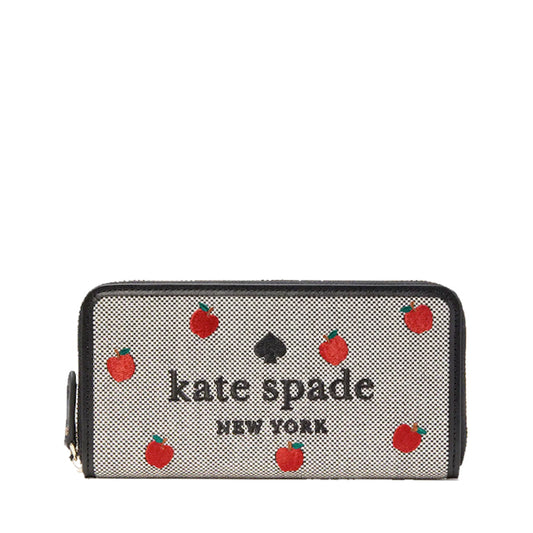 Kate Spade Ella Apple Embroidered K8200 in Black Multi