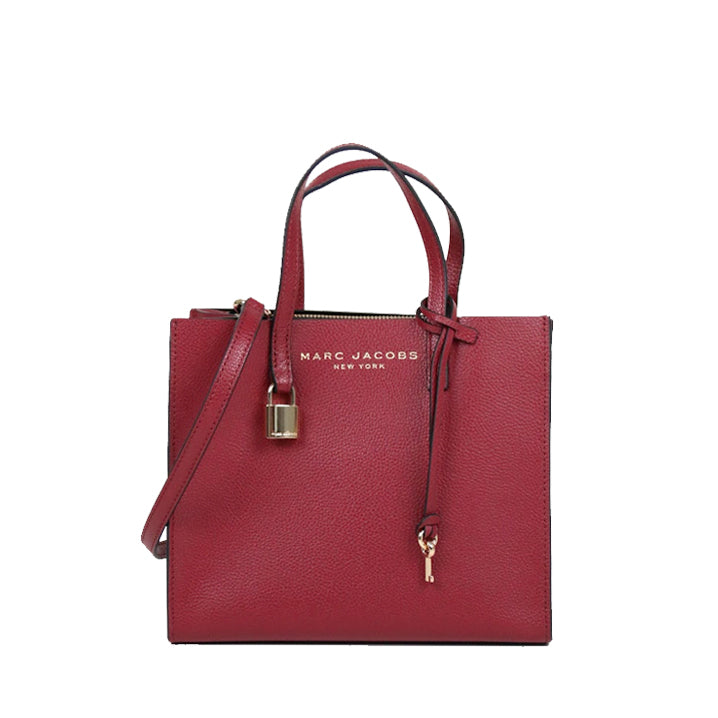 Marc Jacobs Mini Grind M0015685  Tote Bag In Pomegranate