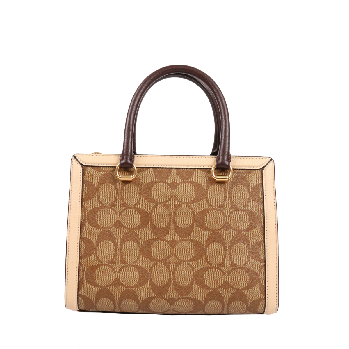 Coach Grace Carryall CC142 With Signature Canvas In Ivory Multi