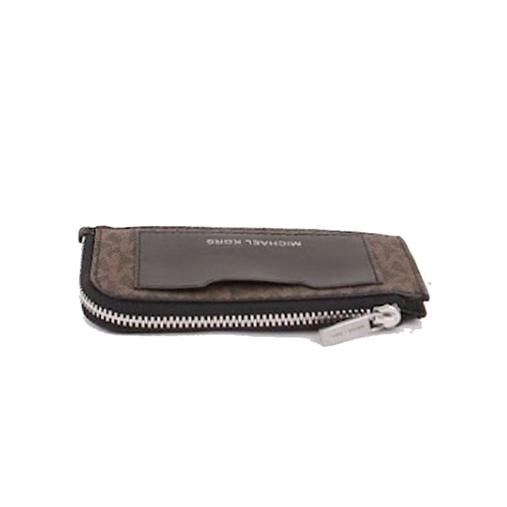 Michael Kors Long Zip 36S0LGFE6B Wallet In Brown Black