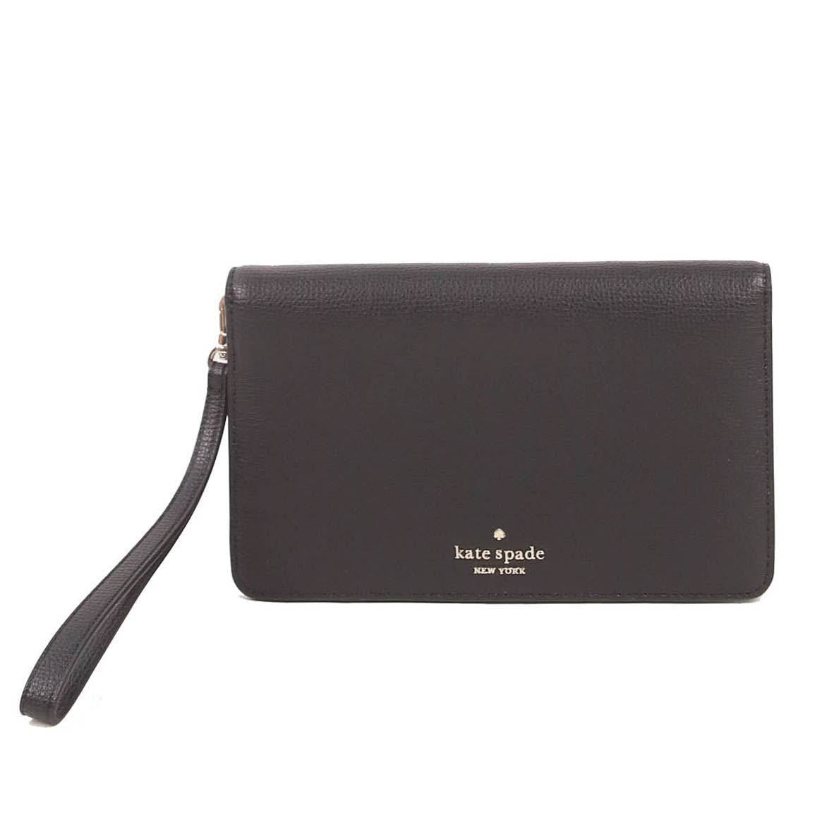 Kate Spade Medium Darcy WLR00581 Clutch Wallet In Black