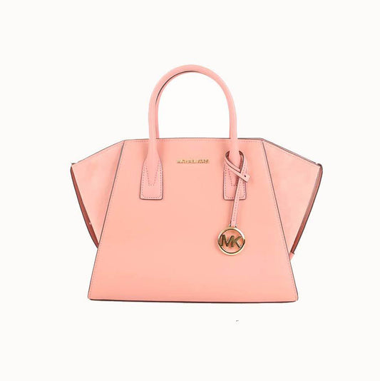 Michael Kors Michael Avril Large 35F1G4VS3S Leather Top-zip  Satchel in Rose