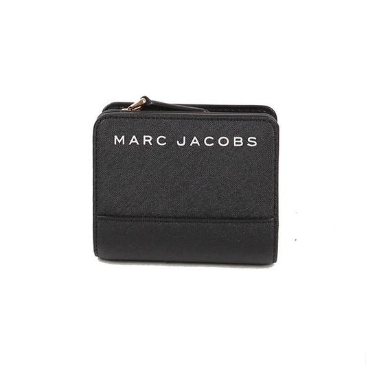 Marc Jacobs Mini Bifold M0015163 Leather Wallet In Black