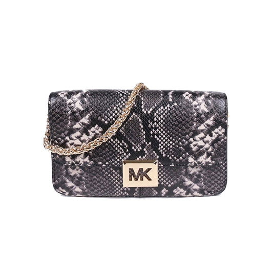 Michael Kors Medium Sonia  35F1G6SL3G Shoulder Bag In Black