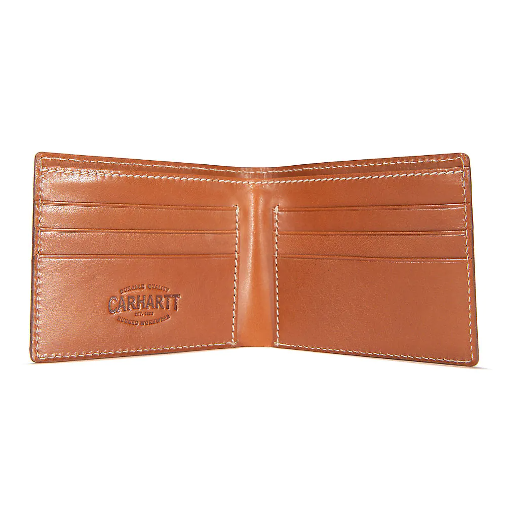 Carhartt Rough Cut Bifold Wallet B0000204 In Tan Brown – Fashrevo