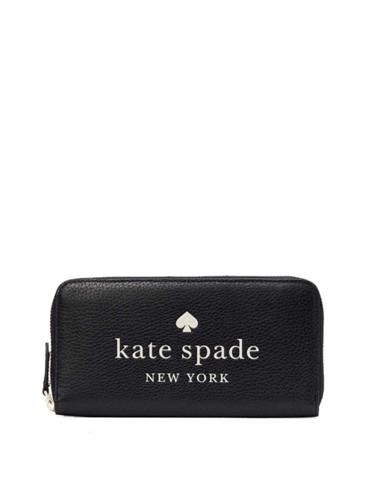 Kate Spade K4779 Ella Pebbled Leather Wallet In Black